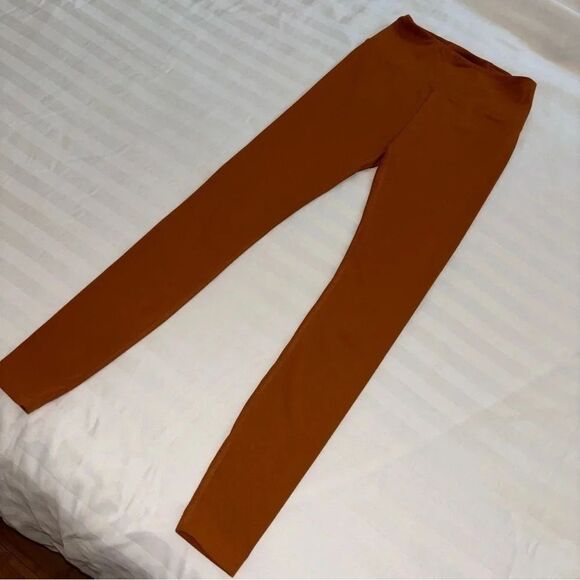 Lou & Grey Orange High Waisted Leggings - Picture 2 of 7